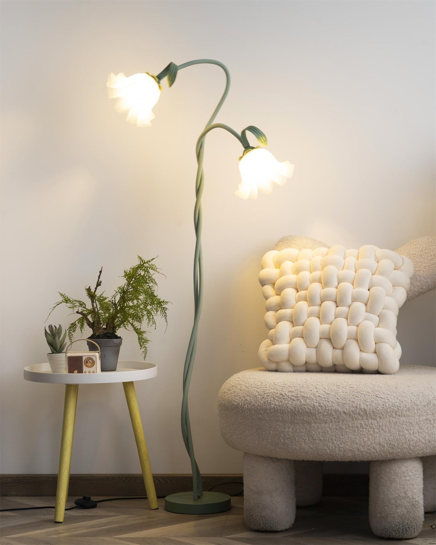 Calla Stehleuchte | LED Stehlamp in bloemenvorm met decoratief design