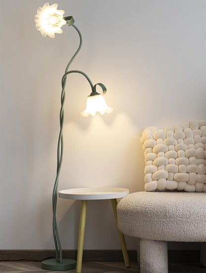 Calla Stehleuchte | LED Stehlamp in bloemenvorm met decoratief design