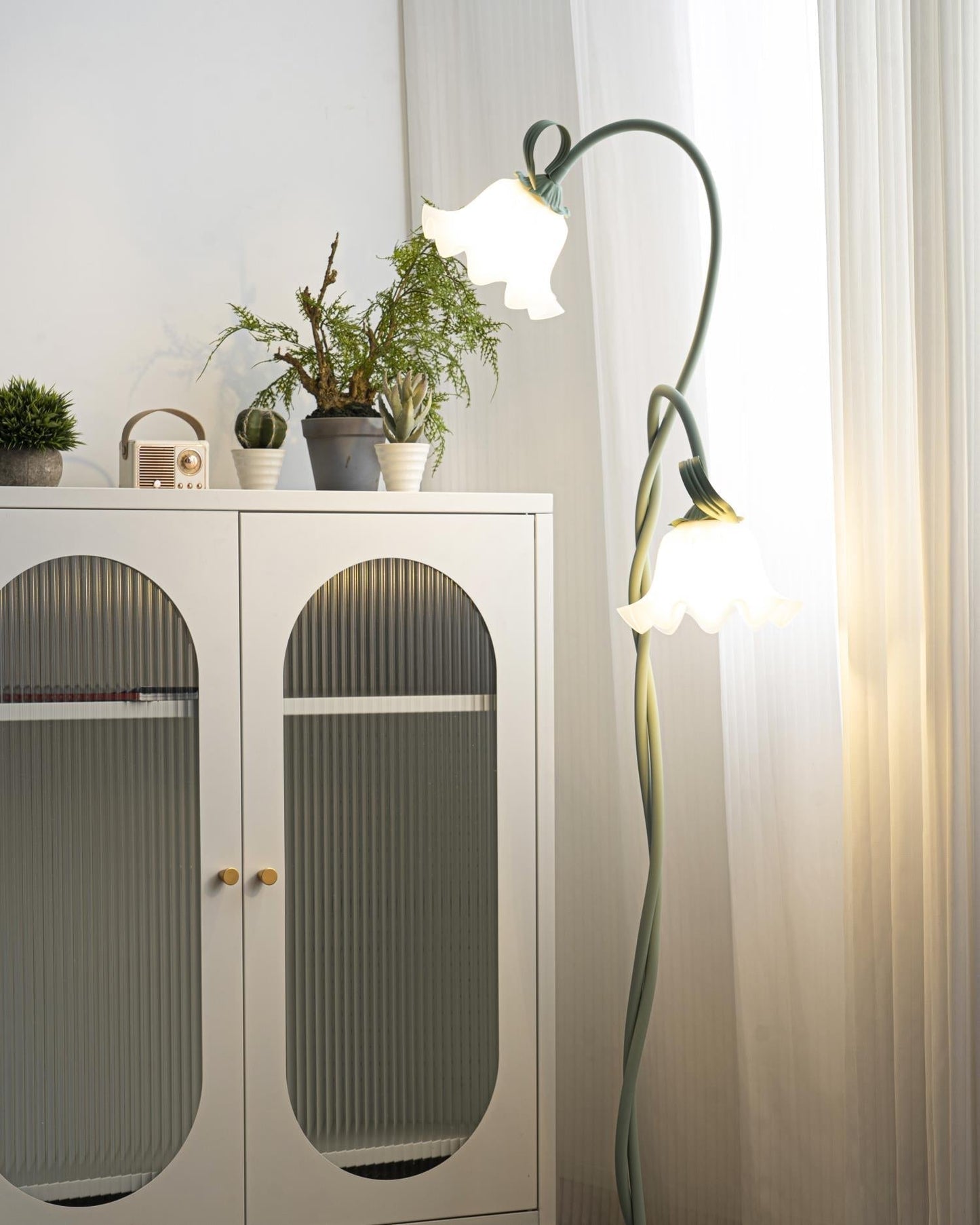 Calla Stehleuchte | LED Stehlamp in bloemenvorm met decoratief design
