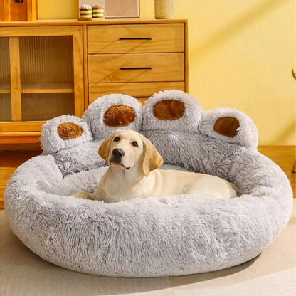 PawDream™ Orthopedisch Fluffy Hondenbed | Extra Zacht Pluche | Gewrichtsvriendelijk | Anti-Slip | 4 Maten