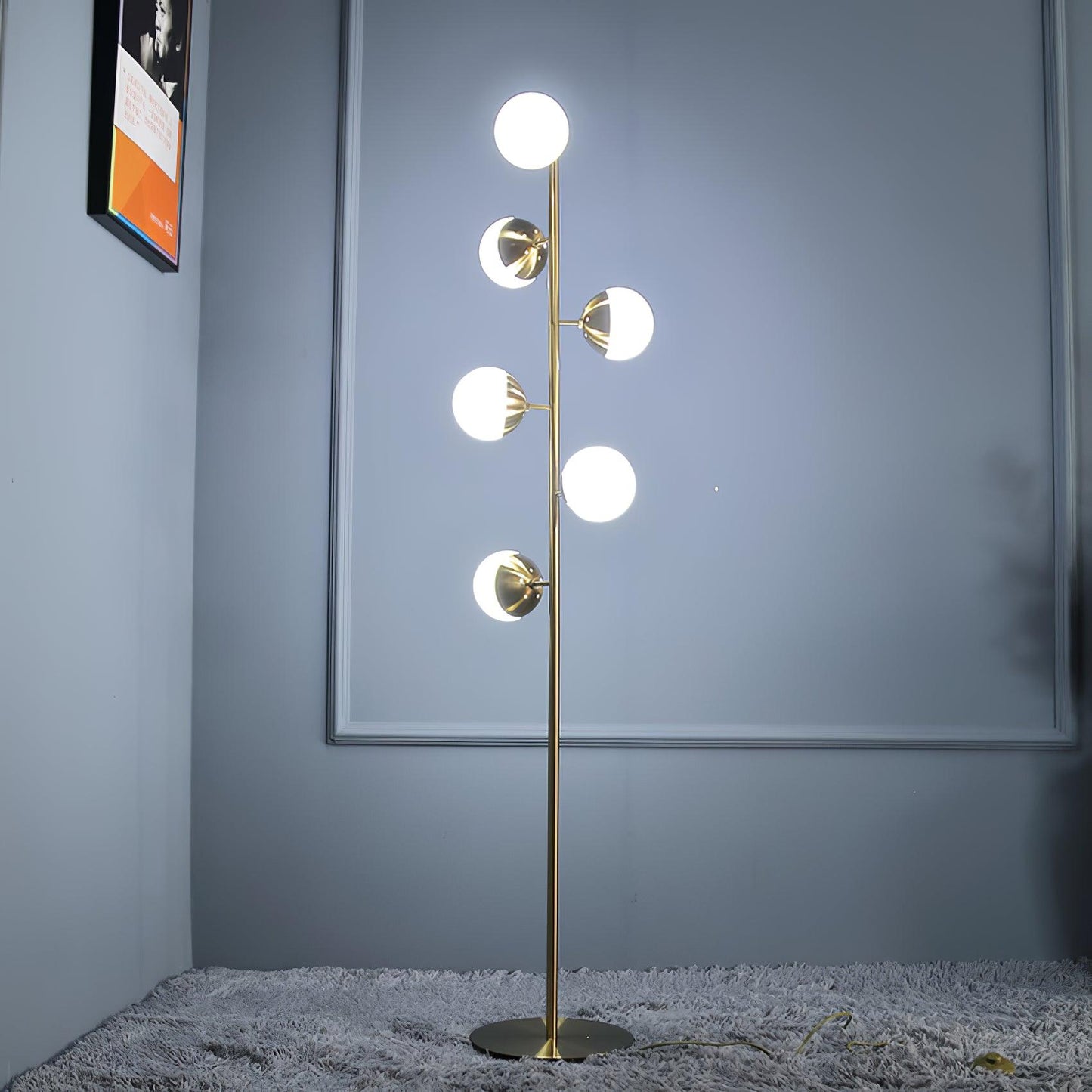 Sylvara Boom | Sculpturale LED-vloerlamp in modern design
