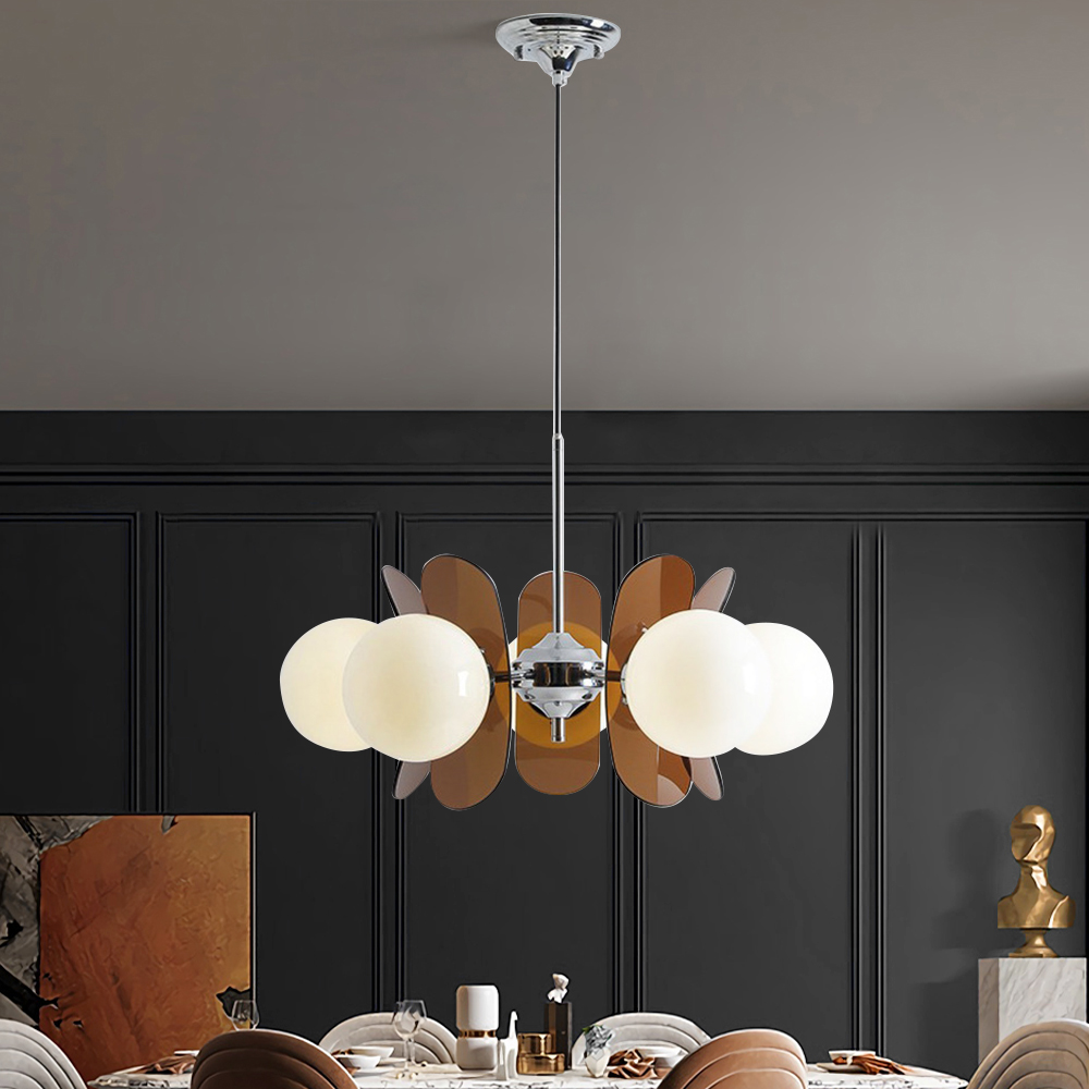 Ardane | Bauhaus Retro kroonluchter van metaal