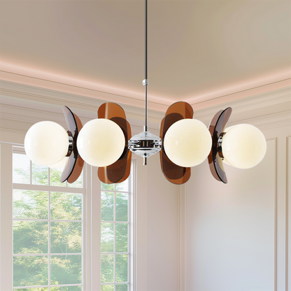 Ardane | Bauhaus Retro kroonluchter van metaal