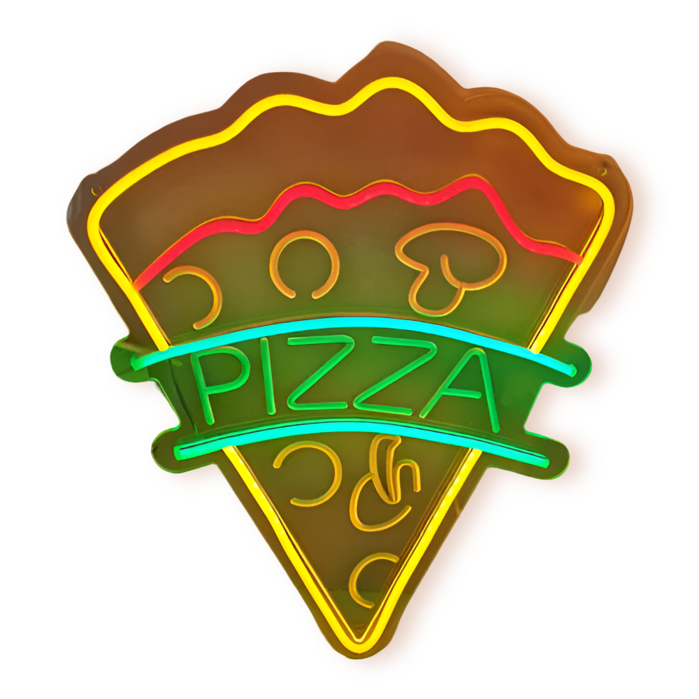 NeonBite – Kleurrijk Fast-Food LED-neonschild voor restaurants & huisbars