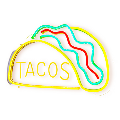 NeonBite – Kleurrijk Fast-Food LED-neonschild voor restaurants & huisbars