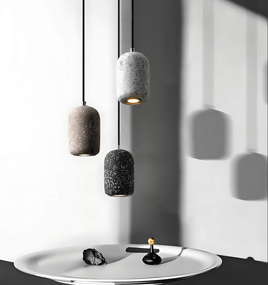 Kiva Cast | Hanglamp van beton in industrieel design met LED-techniek