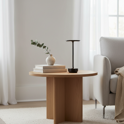 Lumora | Draadloze LED-tafellamp met touch-dimming & 48u batterijduur