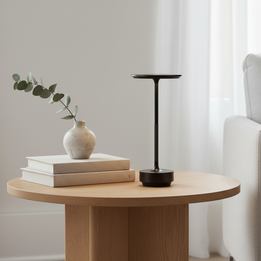 Lumora | Draadloze LED-tafellamp met touch-dimming & 48u batterijduur