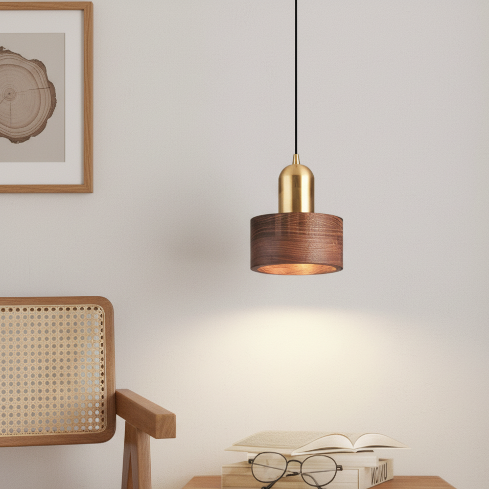 Arca design-hanglamp met gouden accent – moderne hanglamp voor eetkamer en woonkamer