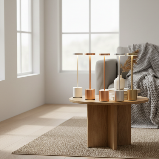 Veliora Retro | Draadloze LED-tafellamp in vintage stijl