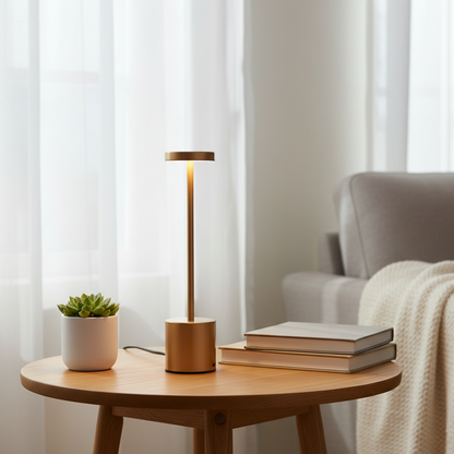 Veliora Retro | Draadloze LED-tafellamp in vintage stijl