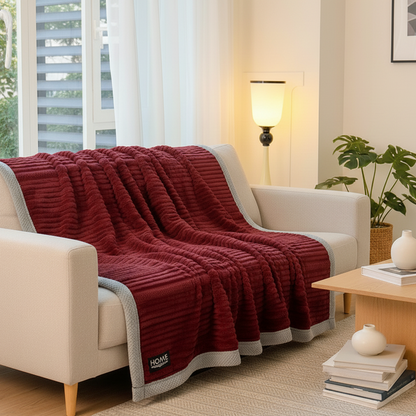 Cuddle – Warme Pluche Fleece Deken | Superzachte Warmtedeken | Luxe Knus Plaid voor Bank & Bed