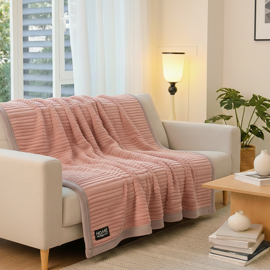 Cuddle – Warme Pluche Fleece Deken | Superzachte Warmtedeken | Luxe Knus Plaid voor Bank & Bed
