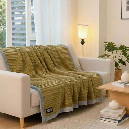 Cuddle – Warme Pluche Fleece Deken | Superzachte Warmtedeken | Luxe Knus Plaid voor Bank & Bed