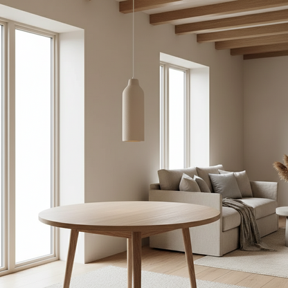 Halo Sabié | Designer LED-hanglamp in Wabi-Sabi-stijl voor woonkamer & eetkamer