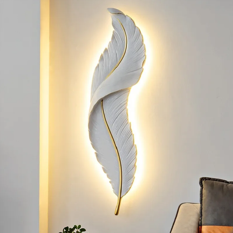 Lunava | LED-wandlamp met veerontwerp