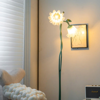 Calla Stehleuchte | LED Stehlamp in bloemenvorm met decoratief design