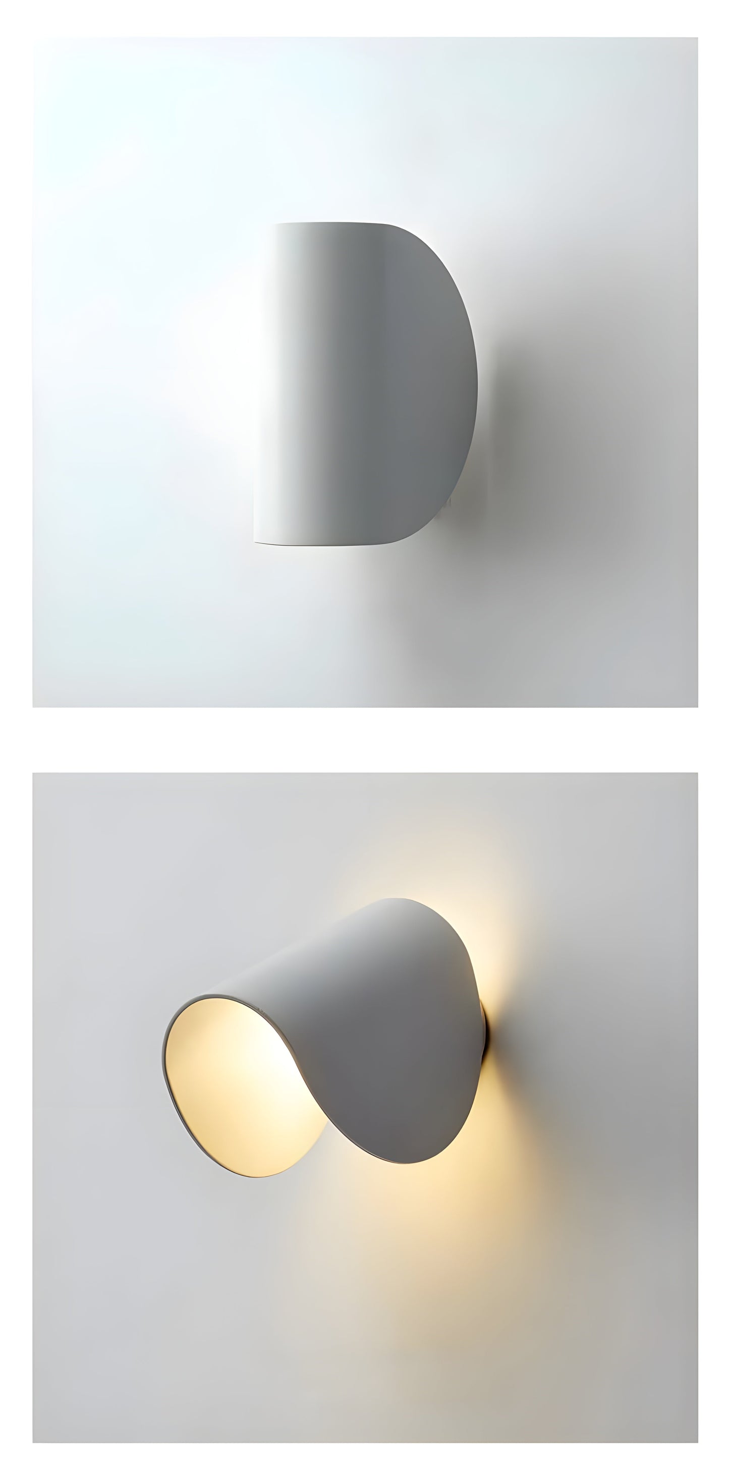 Arcella | Dimbare LED-wandlamp in gebogen design voor warm sfeerverlichting