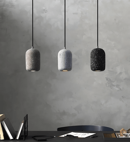 Kiva Cast | Hanglamp van beton in industrieel design met LED-techniek