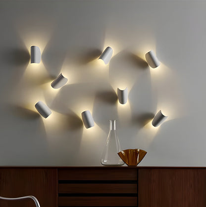 Arcella | Dimbare LED-wandlamp in gebogen design voor warm sfeerverlichting