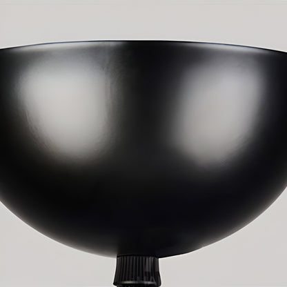 AppleGlow hanglamp – artistieke E27 hanglamp in zwart-wit met zonontwerp