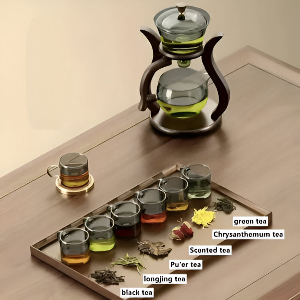 Serica Pour | Druipvrije theepot met magnetische schenktuit & zeef – ergonomisch & handgemaakt