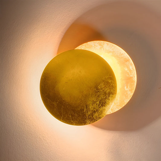 Lunara Halo | 360° draaibare LED-wandlamp met sfeerverlichting