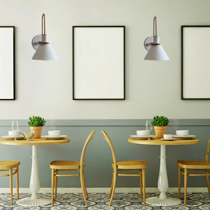 Zoralia | Postmoderne LED-wandlamp in trompetvormig design