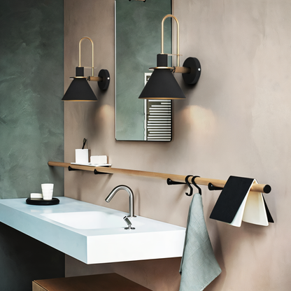 Zoralia | Postmoderne LED-wandlamp in trompetvormig design