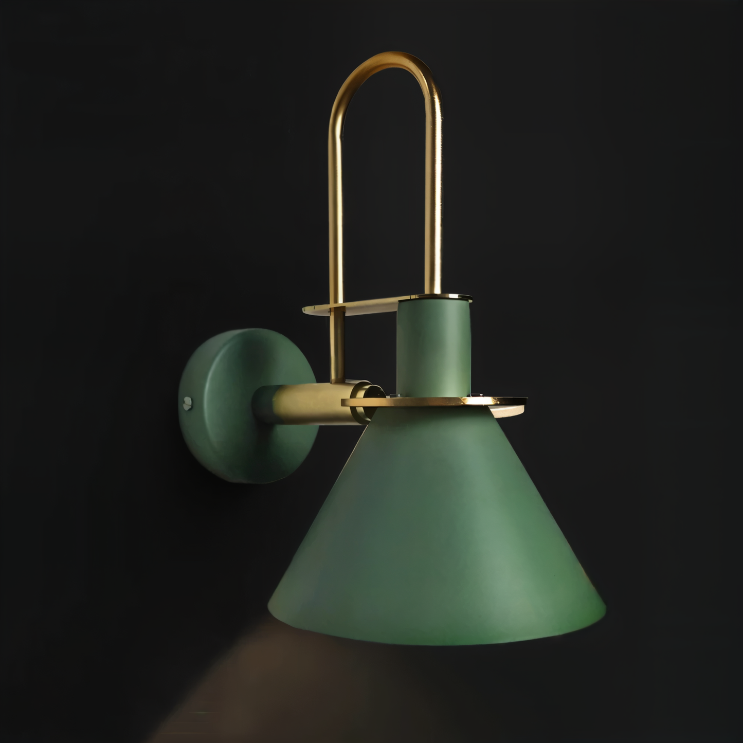 Zoralia | Postmoderne LED-wandlamp in trompetvormig design