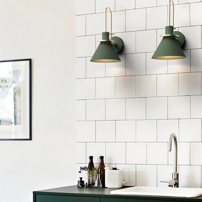 Zoralia | Postmoderne LED-wandlamp in trompetvormig design