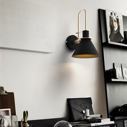 Zoralia | Postmoderne LED-wandlamp in trompetvormig design