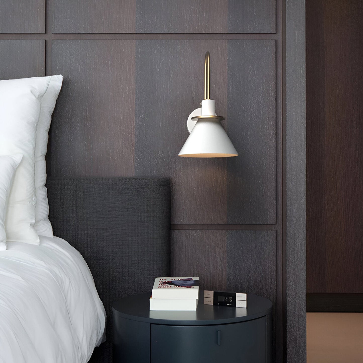 Zoralia | Postmoderne LED-wandlamp in trompetvormig design