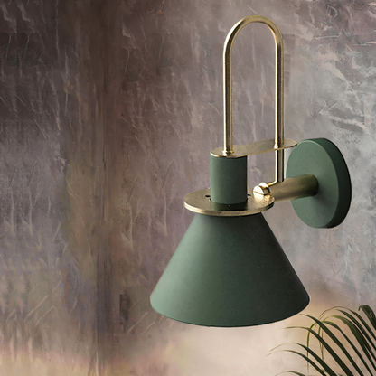 Zoralia | Postmoderne LED-wandlamp in trompetvormig design