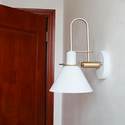 Zoralia | Postmoderne LED-wandlamp in trompetvormig design