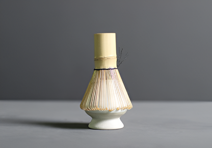 Chashiro Matcha Set | 4-delig Japans Theeritueel van Bamboe & Keramiek | Handgemaakt & Duurzaam