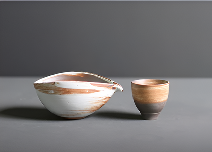 Chashiro Matcha Set | 4-delig Japans Theeritueel van Bamboe & Keramiek | Handgemaakt & Duurzaam