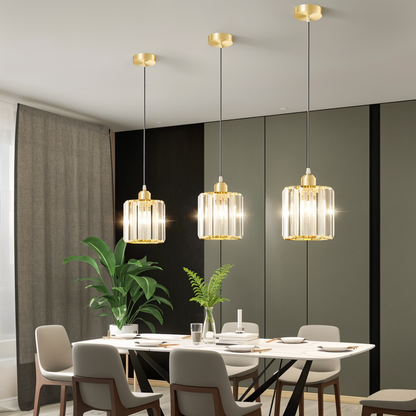 Aegis – Elegante LED hanglamp voor eetkamer, woonkamer & hal