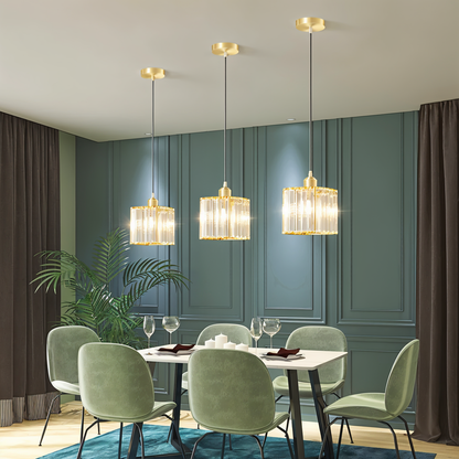 Aegis – Elegante LED hanglamp voor eetkamer, woonkamer & hal