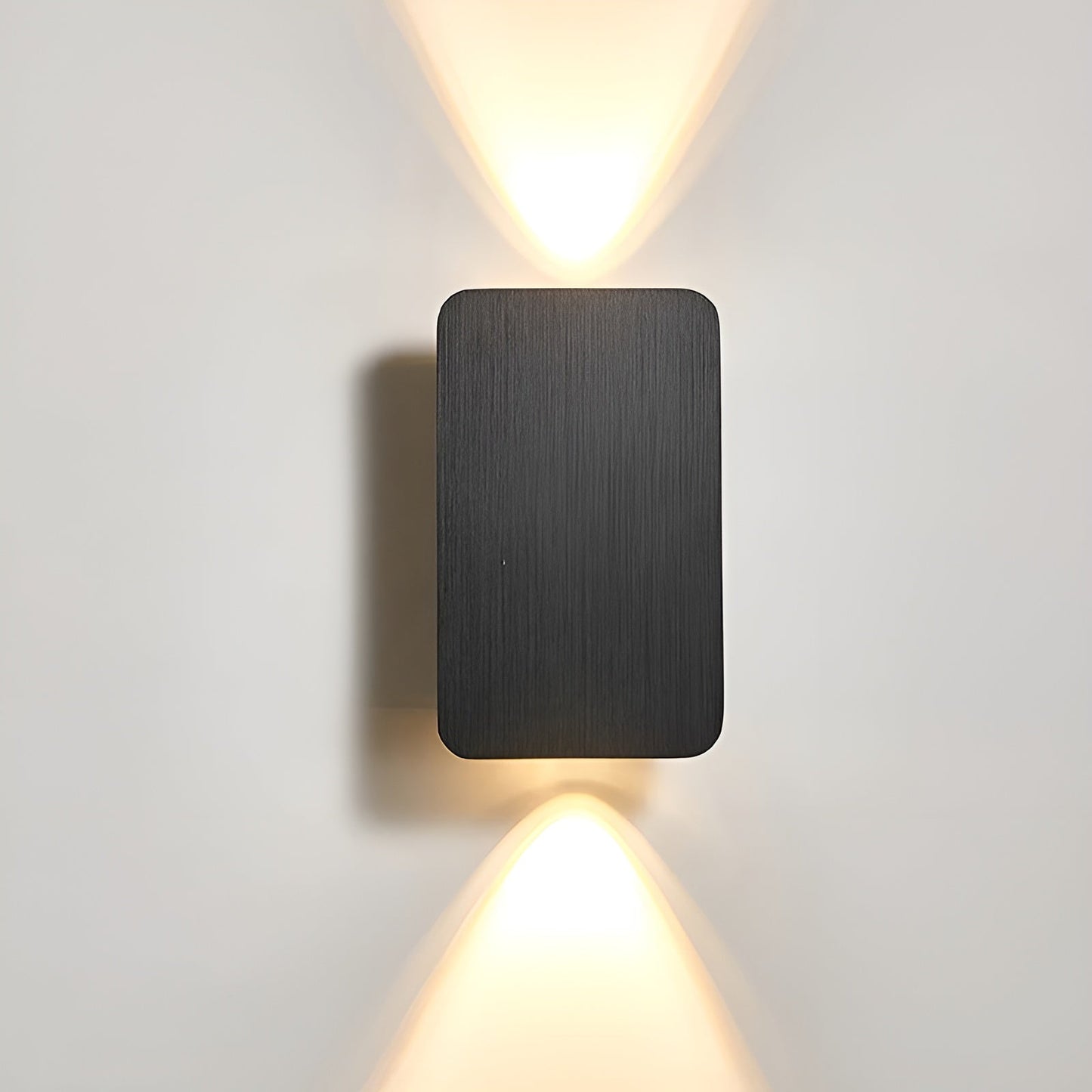GlowForm Mini | Rechthoekige LED-wandlamp in minimalistische stijl voor warme sfeer