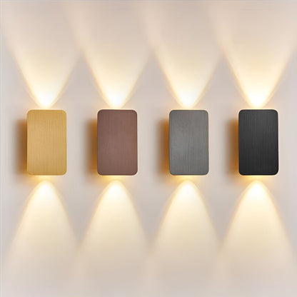 GlowForm Mini | Rechthoekige LED-wandlamp in minimalistische stijl voor warme sfeer