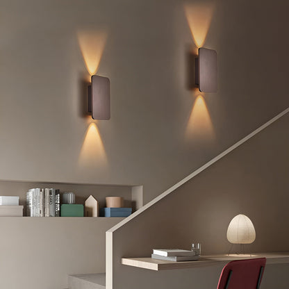 GlowForm Mini | Rechthoekige LED-wandlamp in minimalistische stijl voor warme sfeer