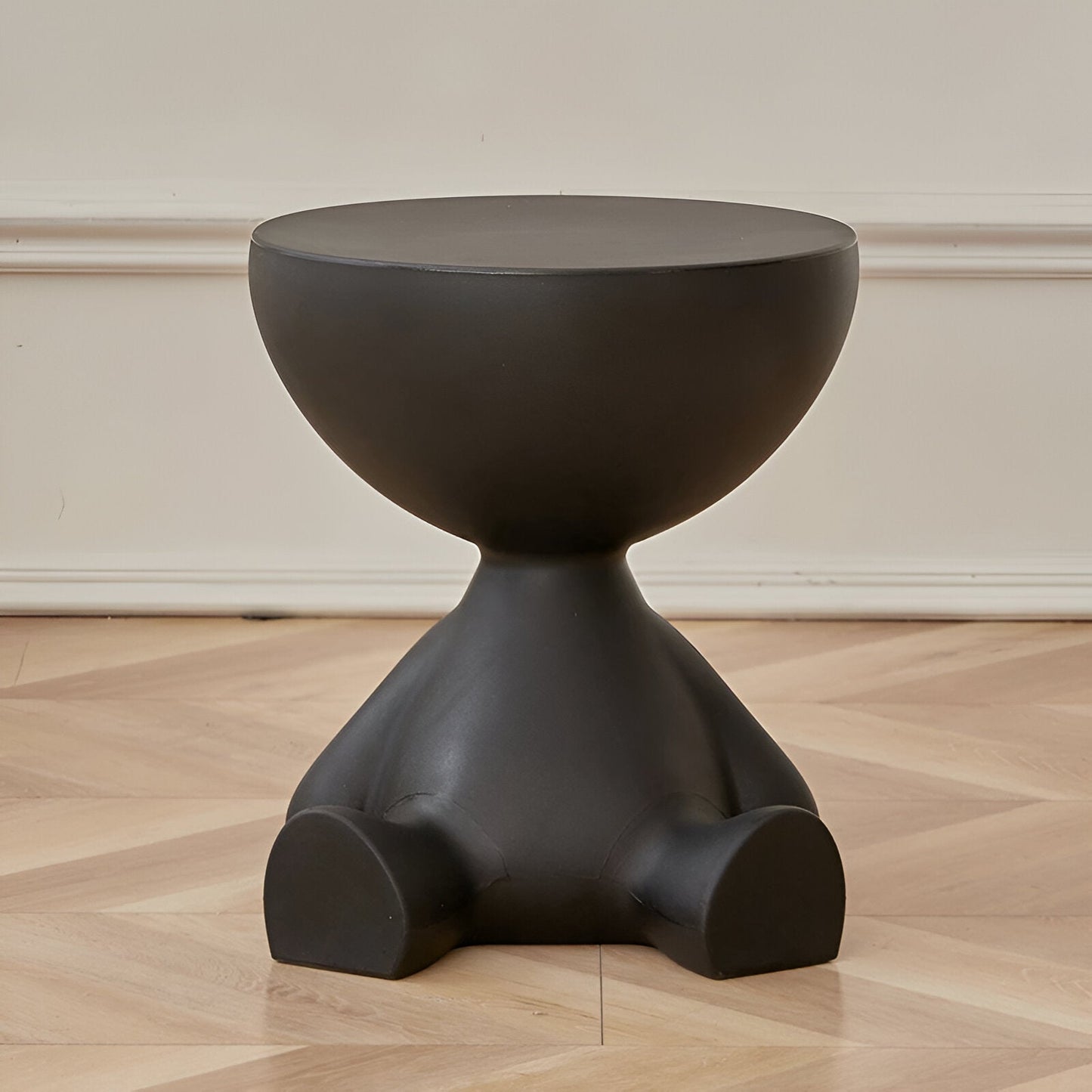 Salontafel Rond Luxe | Compact Modern Design | Tijdloze Bijzettafel | Duurzaam Kunststof