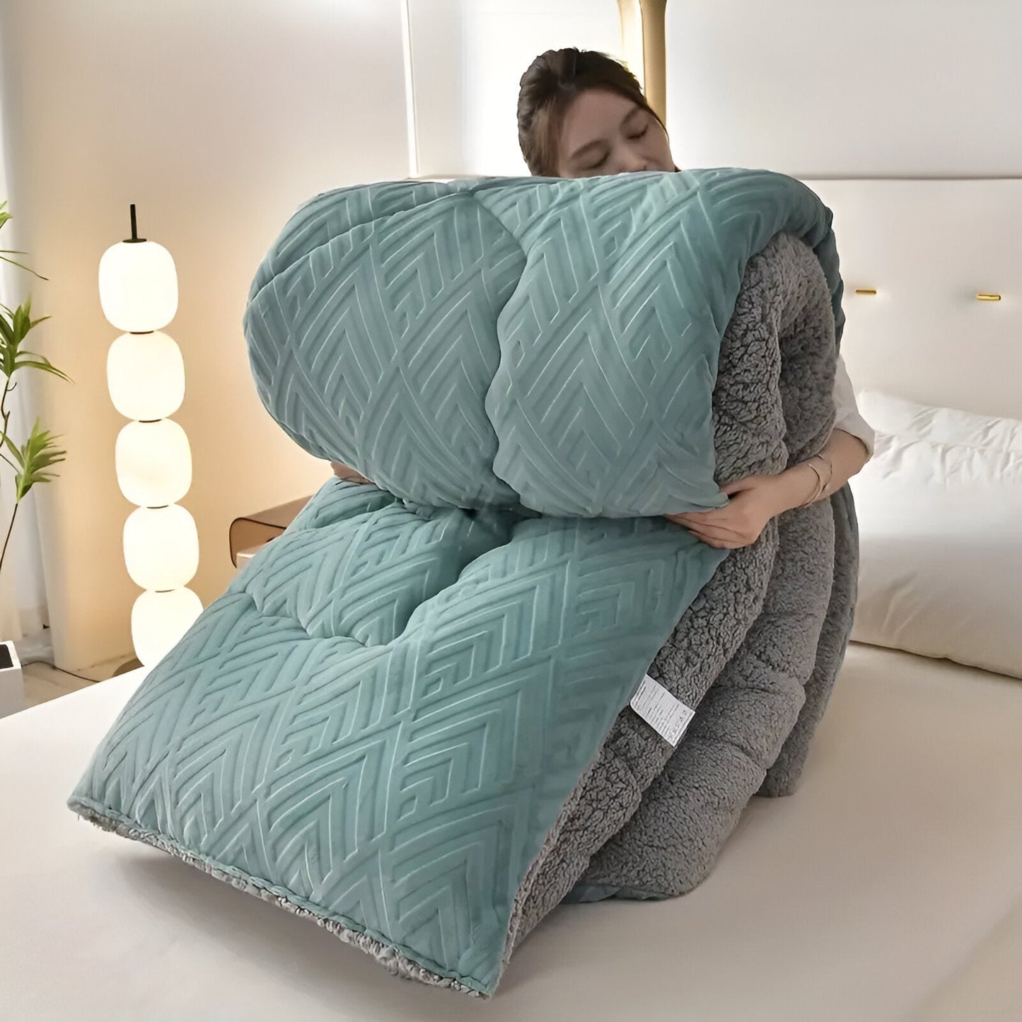 Luxe Vierseizoenen Dekbed met Pluchegevoel | Ademend & Warm | Comfortabel Dekbed voor Alle Seizoenen