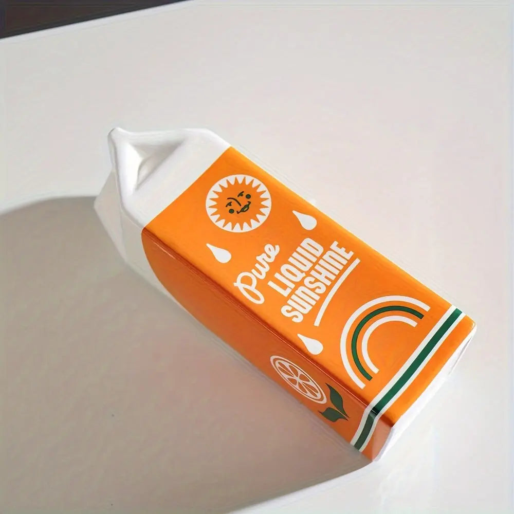 Decoratieve Vaas | Citrus Design & Moderne Blikvanger | Keramische Accentvaas | Oranje