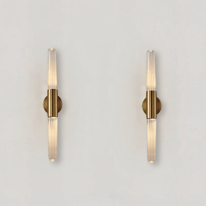 Moderne glas-staaf-wandlamp – elegant LED-ontwerp voor woonkamer, slaapkamer & hal