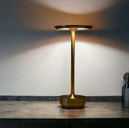 Lumora | Draadloze LED-tafellamp met touch-dimming & 48u batterijduur