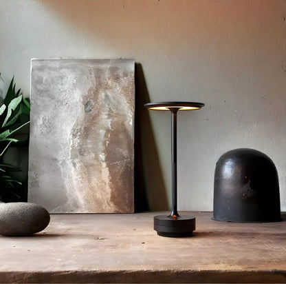 Lumora | Draadloze LED-tafellamp met touch-dimming & 48u batterijduur