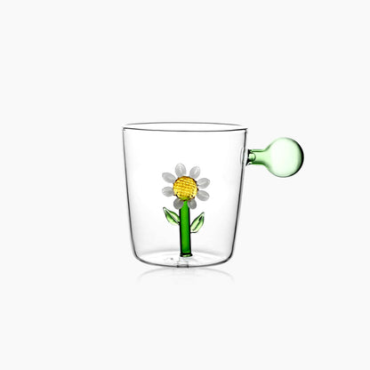 Ballina Clear | Handgemaakte glazen kan met bolvormige handgreep in moderne Ichendorf-stijl