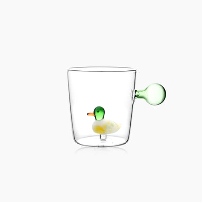 Ballina Clear | Handgemaakte glazen kan met bolvormige handgreep in moderne Ichendorf-stijl